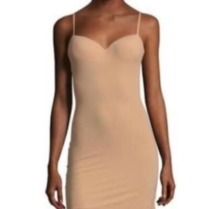 HANRO ALLURE BRA BODYDRESS 32C BEIGE